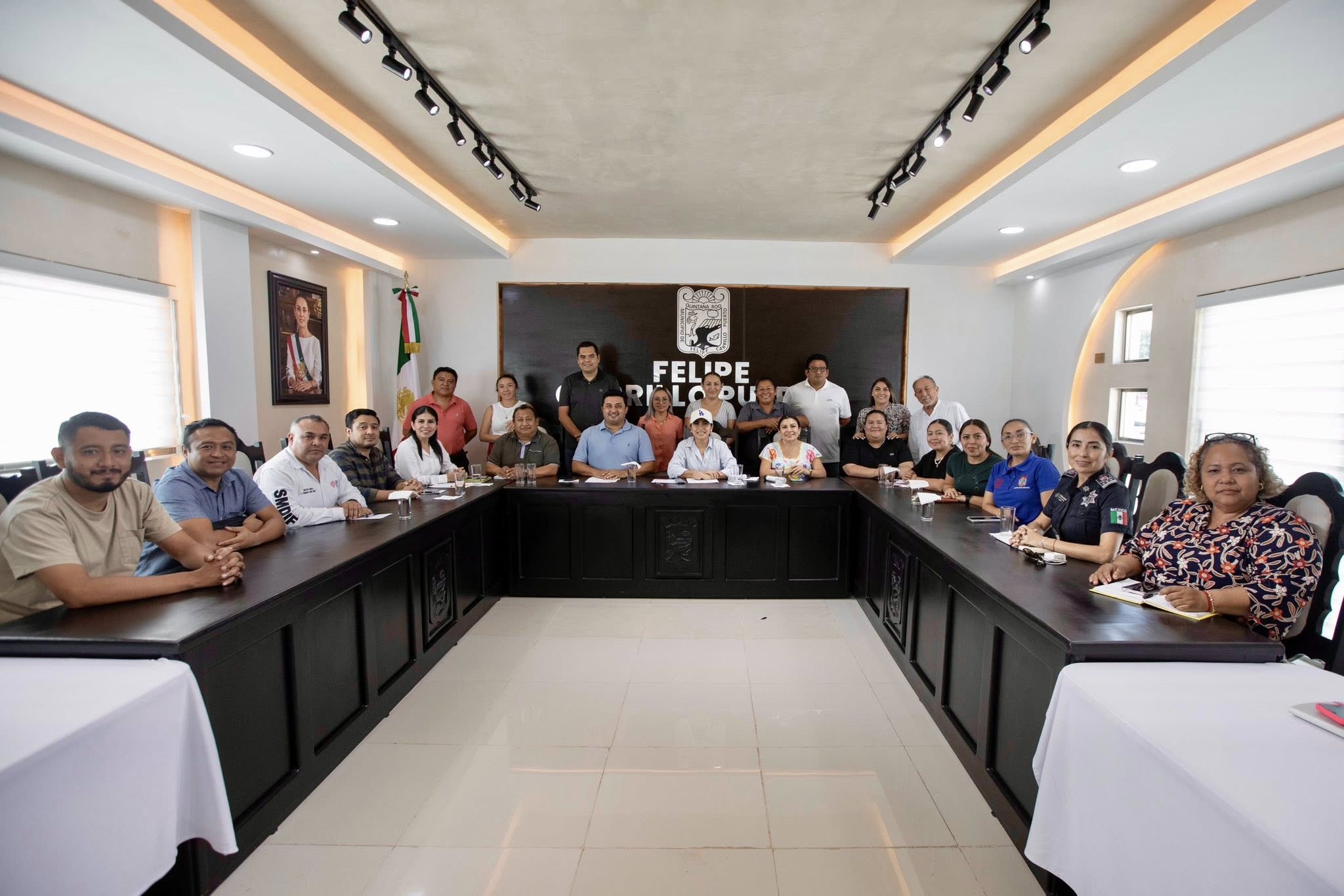 Felipe Carrillo Puerto avanza con obras y apoyos a un año de continuidad