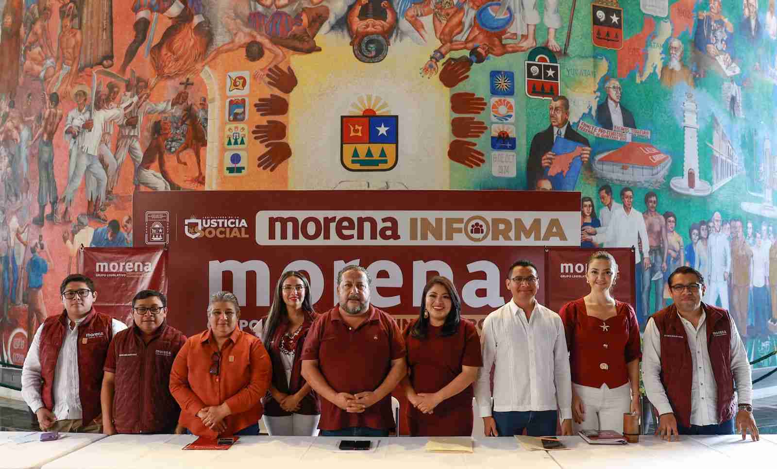 Morena en Quintana Roo presenta avances clave a siete años de la transformación durante “Las 4 de las 4T”